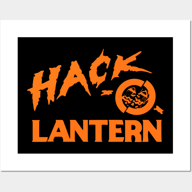 Hack-O-Lantern Wall Art by halloween_shindig